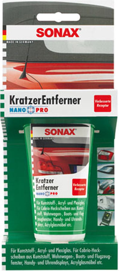 Tcp sonax dissolvant de rayures en plastique