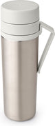 Brabantia make take bouteille thermos - tasse à café à emporter - 500 ml - gris clair
