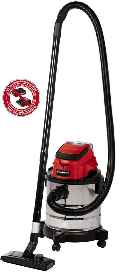Einhell tc-vc 18 20 li solo aspirateur eau et poussière à batterie power x-change