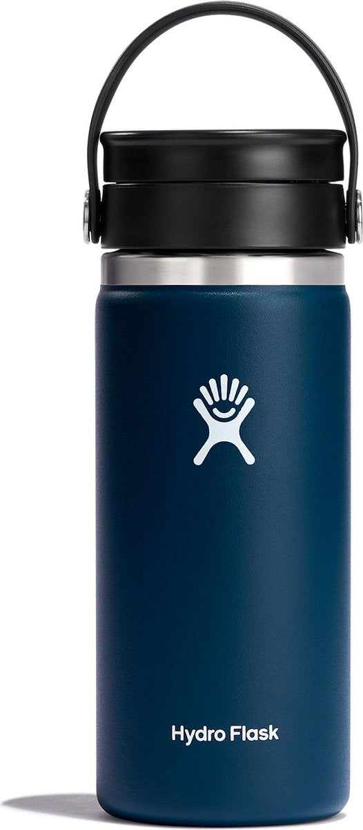 Tasse à café avec couvercle flexible large Hydro Flask (473 ml) - indigo