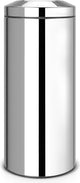Poubelle Brabantia avec pare-flammes - 30 litres - acier brillant