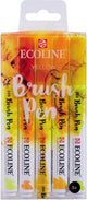 Ecoline • lot de 5 stylos pinceaux jaune