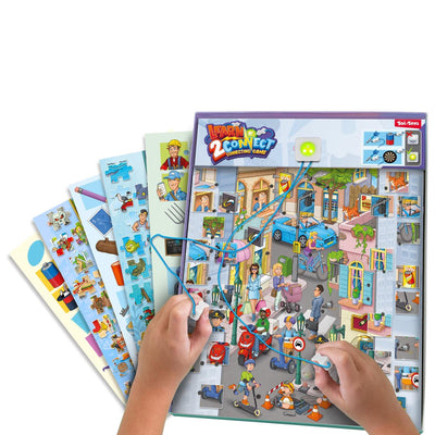 Toi-toys jeux électroniques apprendre 2 connecter connecter, 4-6 ans