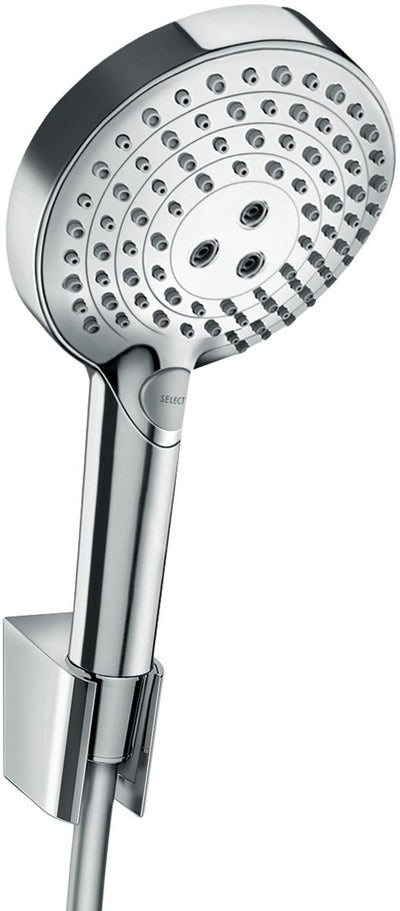 Hansgrohe raindance select s set de bain 120 3jet Powderrain avec flexible de douche 160 cm chromé