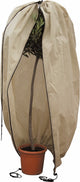 Couverture végétale Eurotrail contre le gel - housse de protection plante d'arbre d'hiver - ø 50cm - beige - couverture végétale