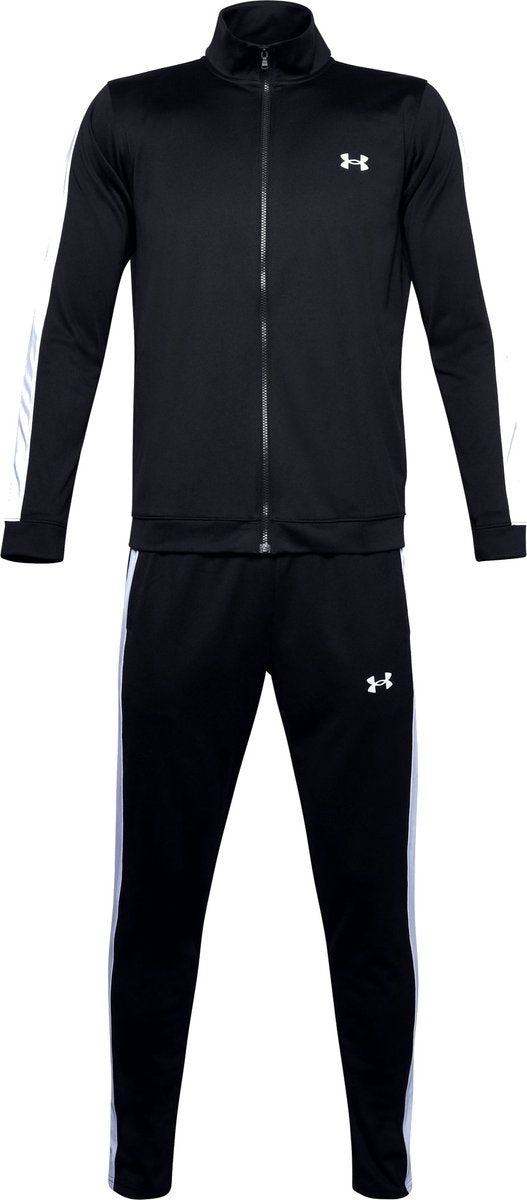 Under Armour UA Rival Knit Track Suit-BLK Survêtement pour Homme - Noir - Blanc