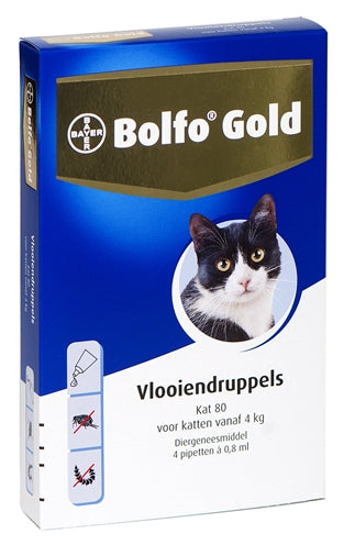 Bolfo Gold gouttes anti-puces pour chat