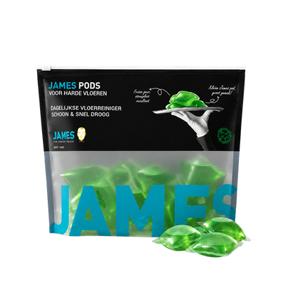 James 1079378 - nettoyant pour sols - dosettes propres à séchage rapide | 5 pièces