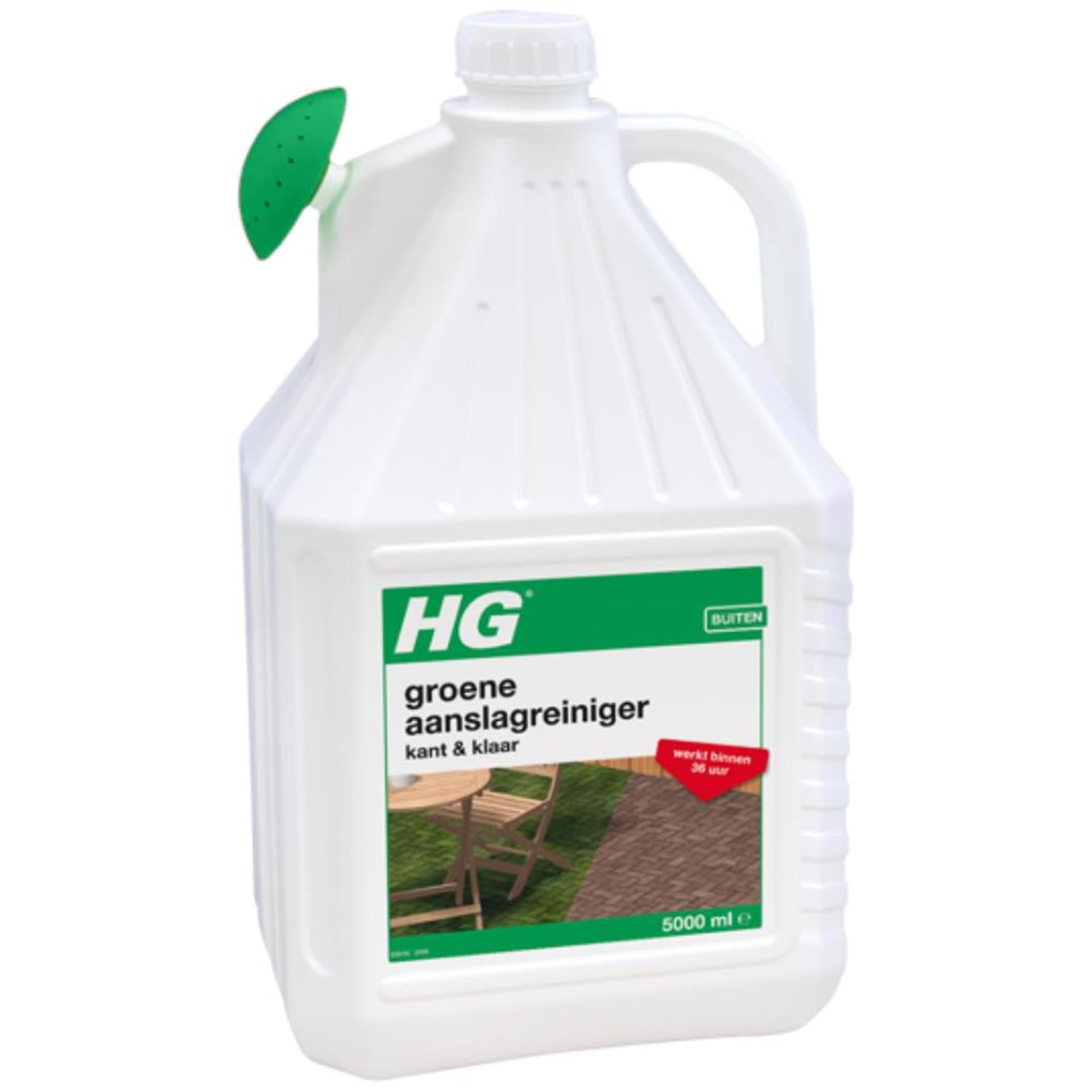 Hg nettoyant anti-ternissement vert 5l