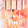Bruynzeel – ensemble de stylos pinceaux ecoline, portrait, 5 couleurs