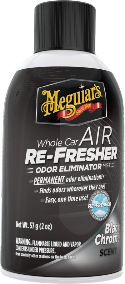 Désodorisant Meguiar's g181302r2eu chrome noir