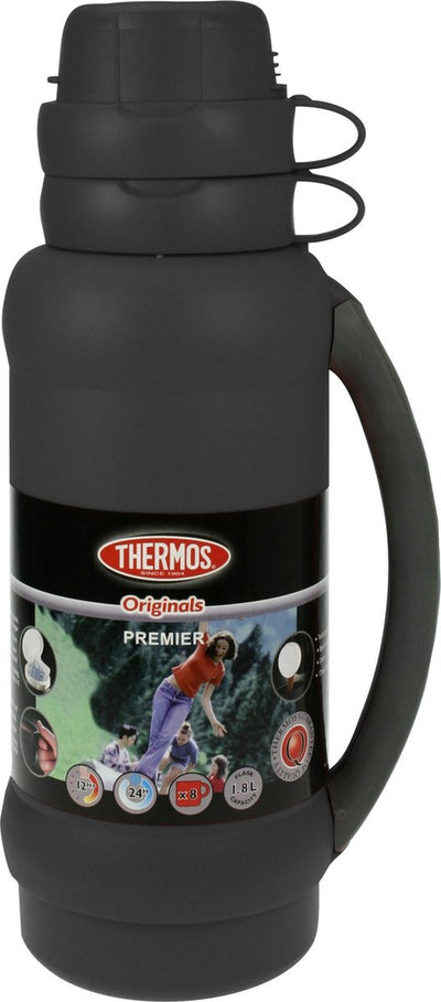 Bouteille isotherme Thermos premier - 1l8 - noir