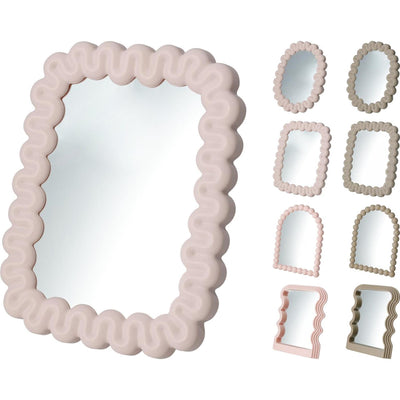 Verre miroir de style maison avec pp 22x17x3cm