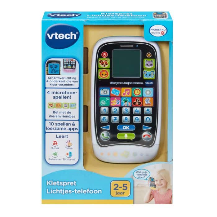 Vtech Klet Fun Light Phone avec lumière et son