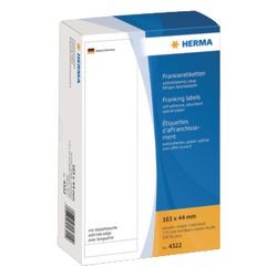 Étiquettes postales herma