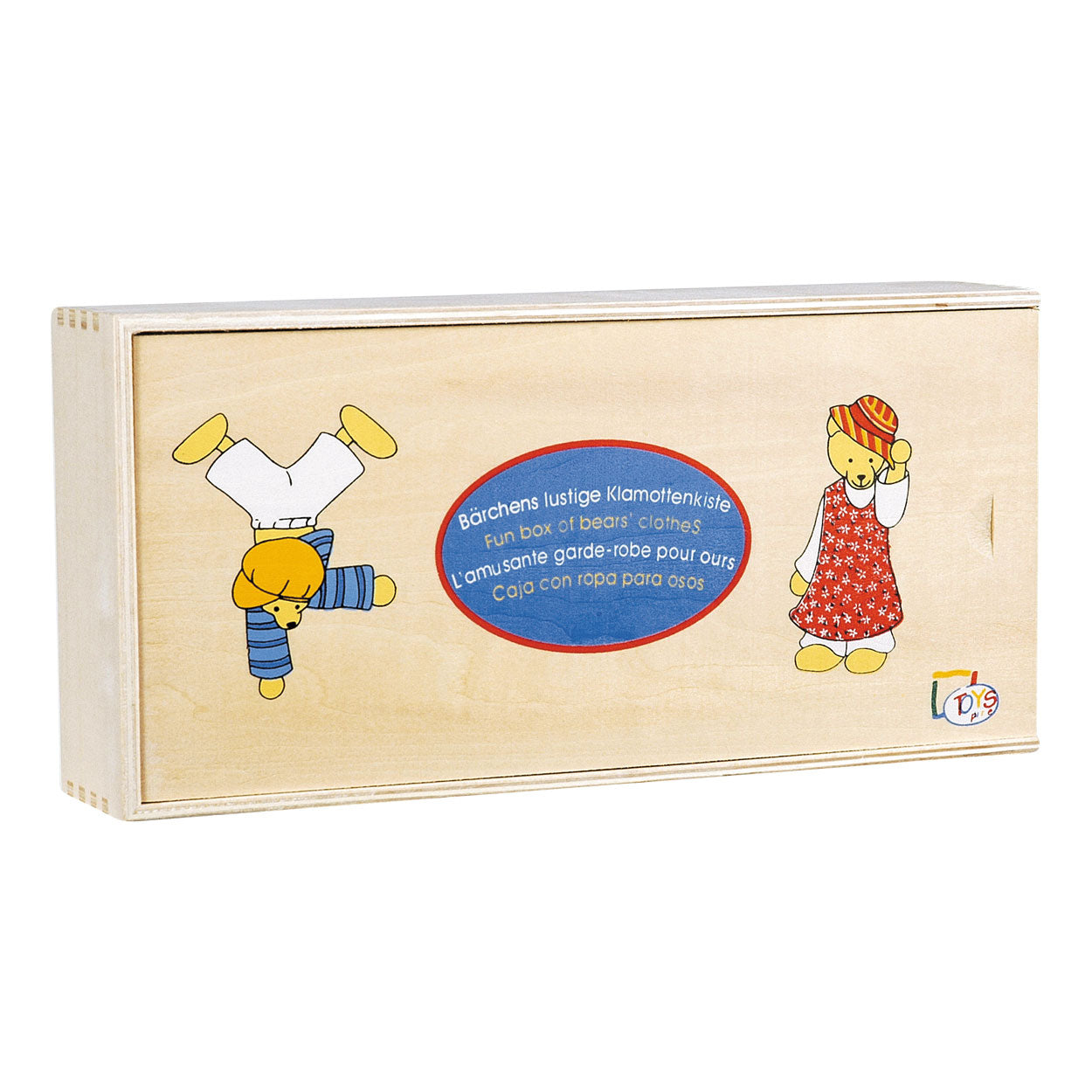 Goki Poppenhuis Berenpopjes + Vêtements