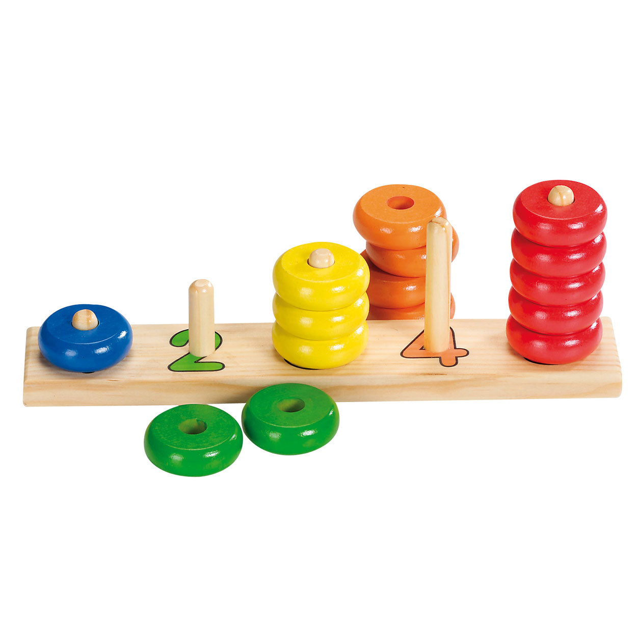 Goki Wooden Stapel Puzzle Couleur
