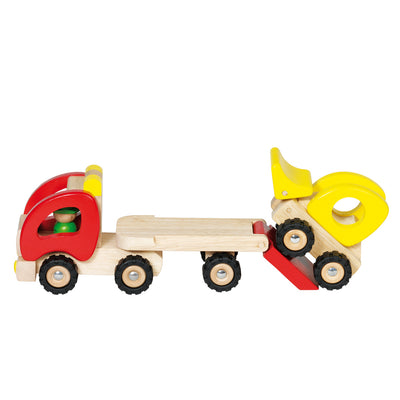 Camion en bois de Goki Lovener