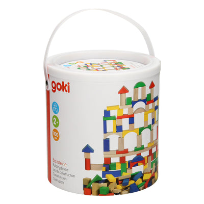 Goki Blocy Blocs en couleur en couleur, 100dlg.