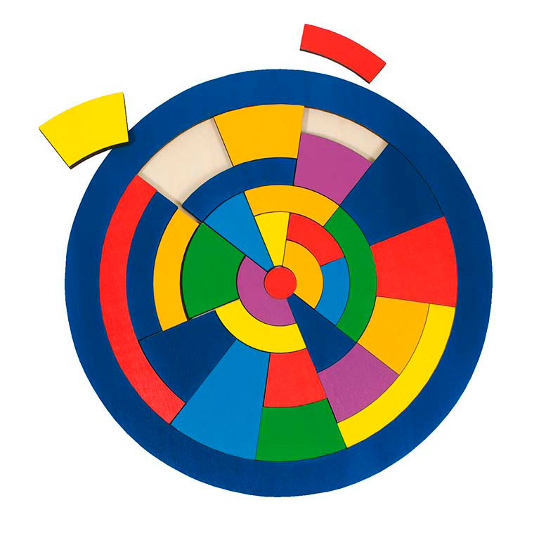 Puzzle du cercle en bois de Goki
