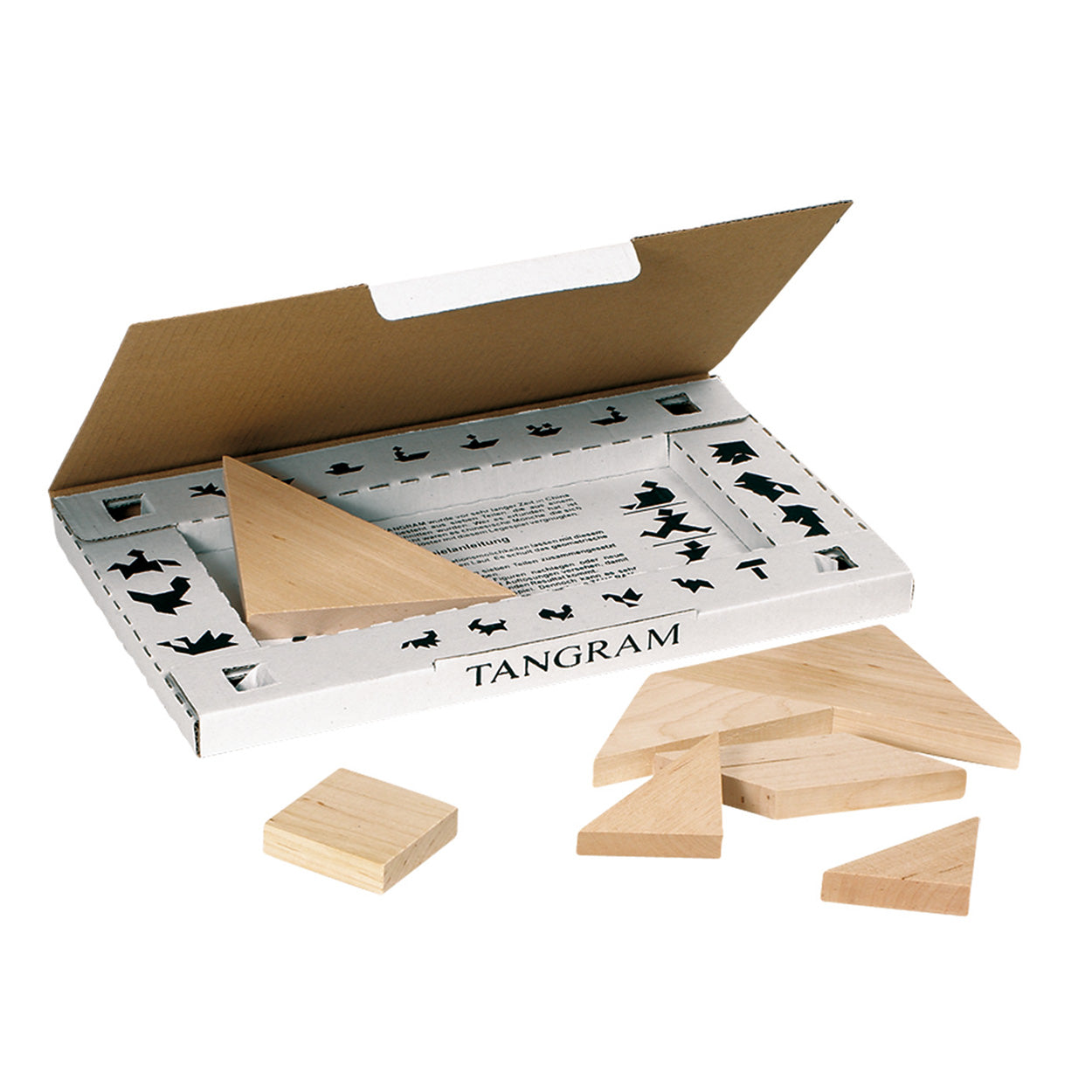 Goki Tangram en bois, 7dlg.