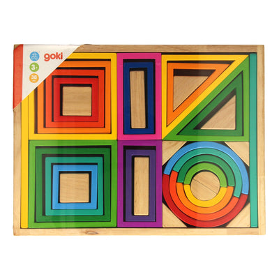 Goki Wooden Construction Forms Fantasy, 38dlg