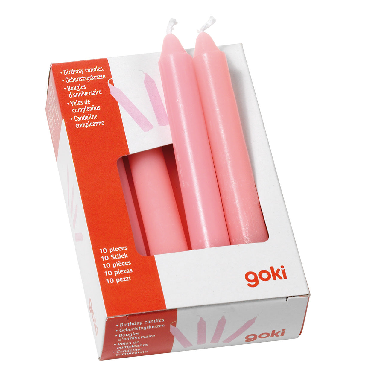Goki Cougies Pink, 10e.