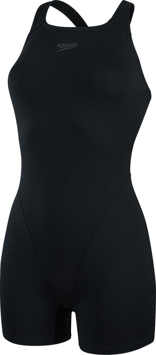 Maillot de bain de sport femme Speedo eco+ legsuit - noir
