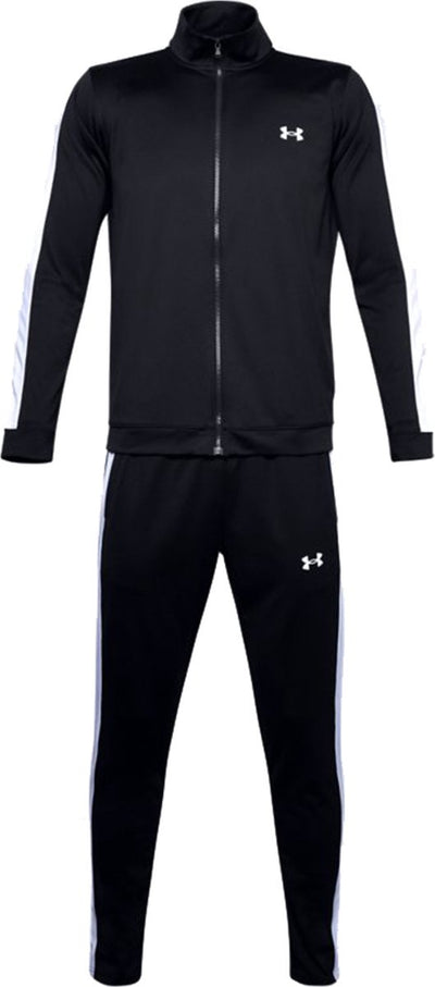 Under Armour UA Rival Knit Track Suit-BLK Survêtement pour Homme - Noir - Blanc