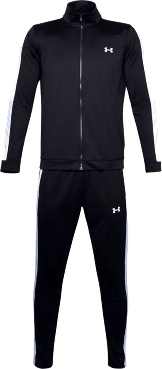 Under Armour UA Rival Knit Track Suit-BLK Survêtement pour Homme - Noir - Blanc