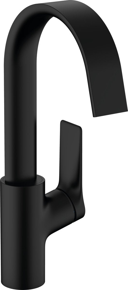 Hansgrohe Vivinis mitigeur lavabo 210 avec bec orientable et vidage extractible noir mat