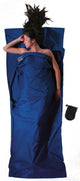 Drap de voyage Cocoon - drap sac - coton - bleu outremer
