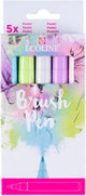 Bruynzeel Brush Pen Set Ecoline Pastel 5 pièces