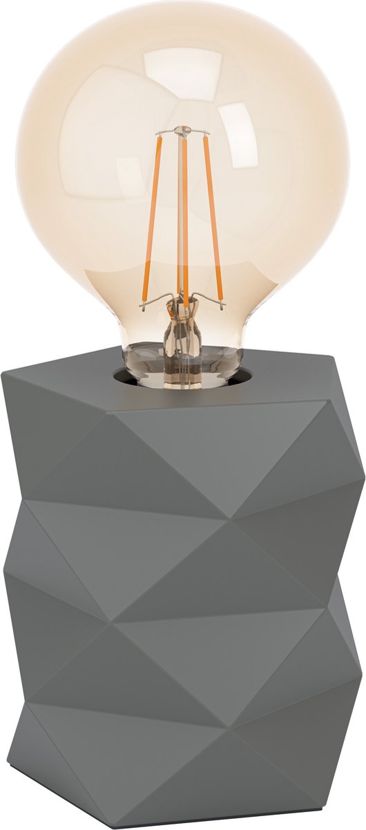 Lampe de table Eglo swarby - e27 - 12 cm - gris