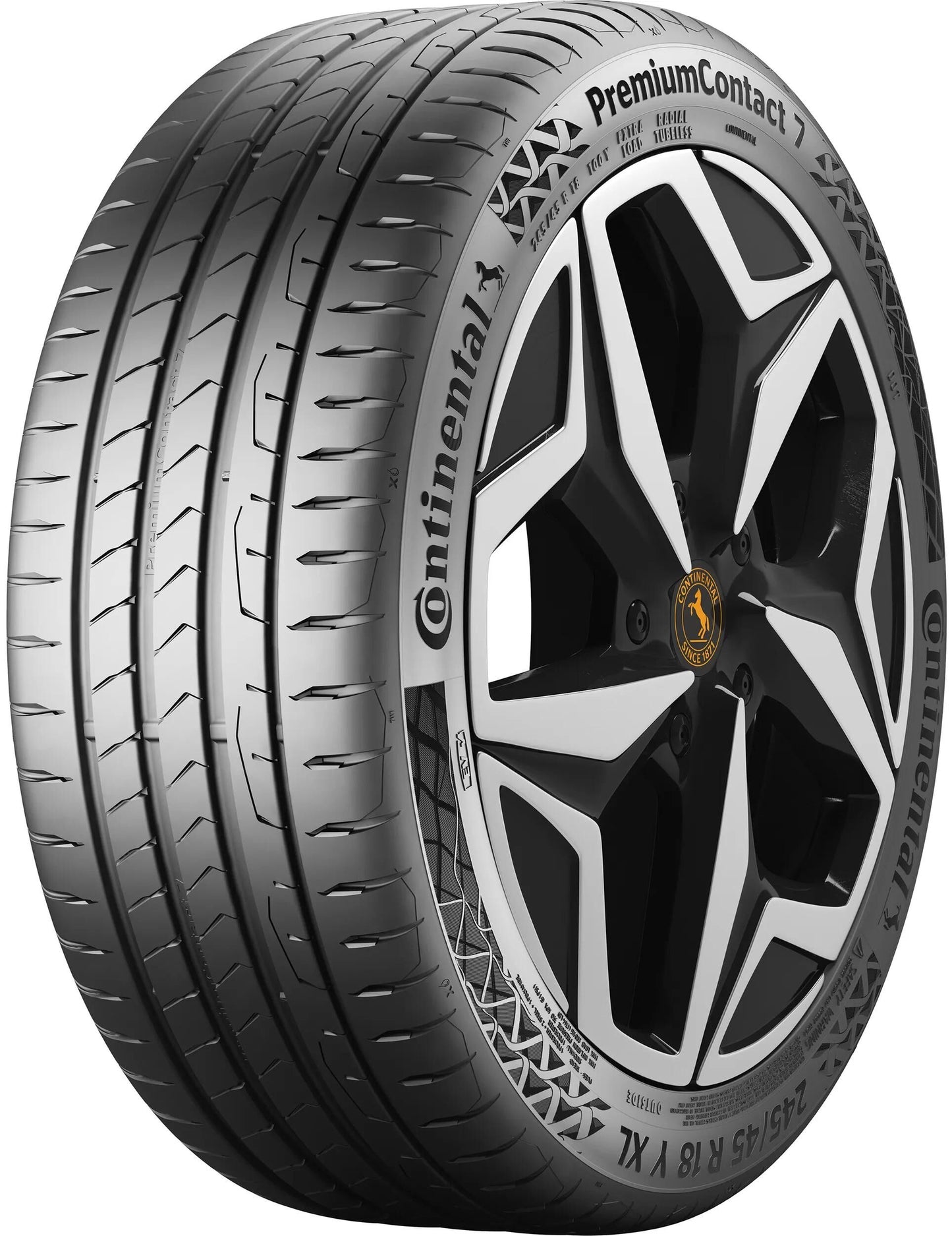 Pneus continentaux So 225 50R17 98Y Conti Prem. Contact 7 XL