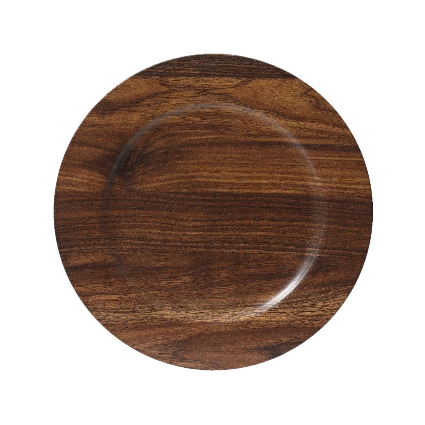 Assiette inférieure Decoris marron ø33xh1,5cm