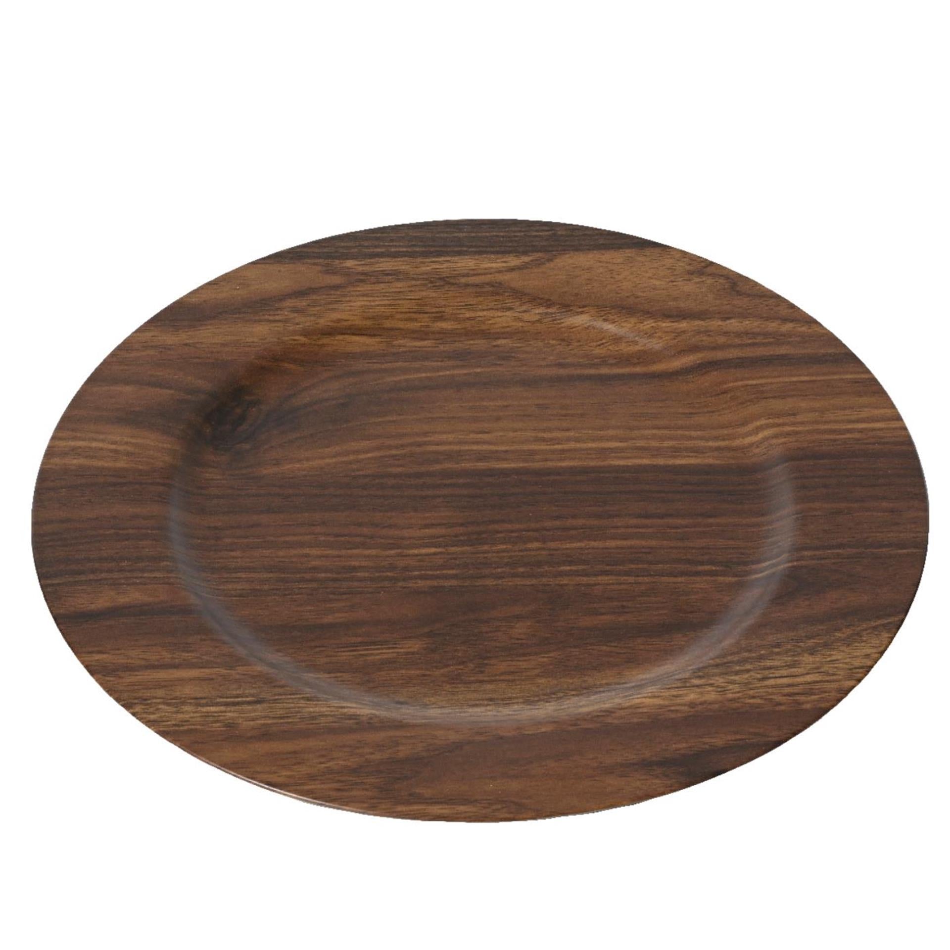 Assiette inférieure Decoris marron ø33xh1,5cm