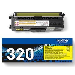 Cartouche de toner brother TN320y jaune