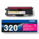Cartouche de toner frère tn320m magenta