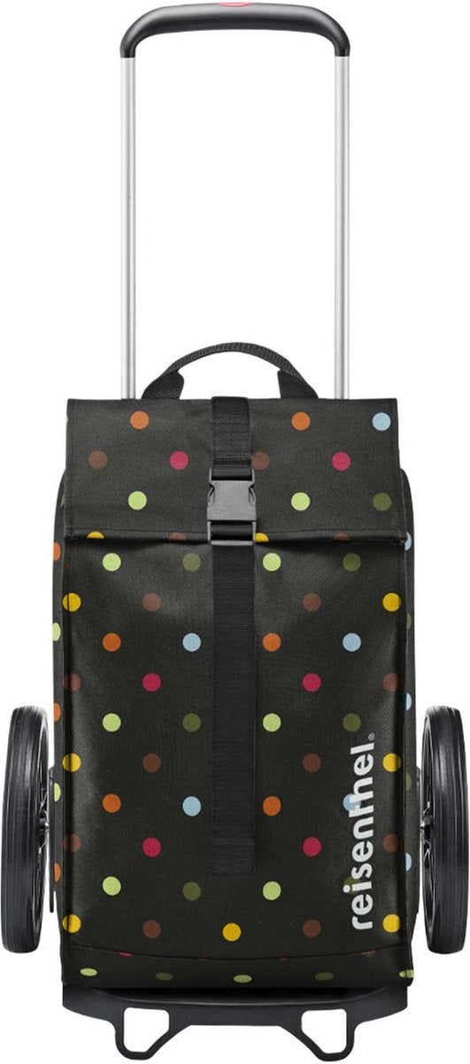 Chariot libre-service Reisenthel city cruiser - 40l - à pois noir