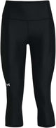 Under armour tech hi capri-blk pantalon de sport femme - noir - blanc