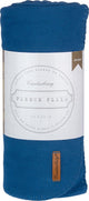 Polaire à carreaux Canterbury - cosy - bleu - 150x130 cm
