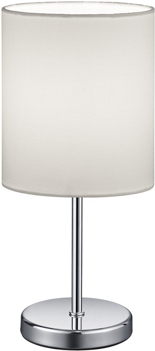 Rl live your light reality jerry - lampe de table - chrome - excl. 1x e14 4,9 w - interrupteur à cordon