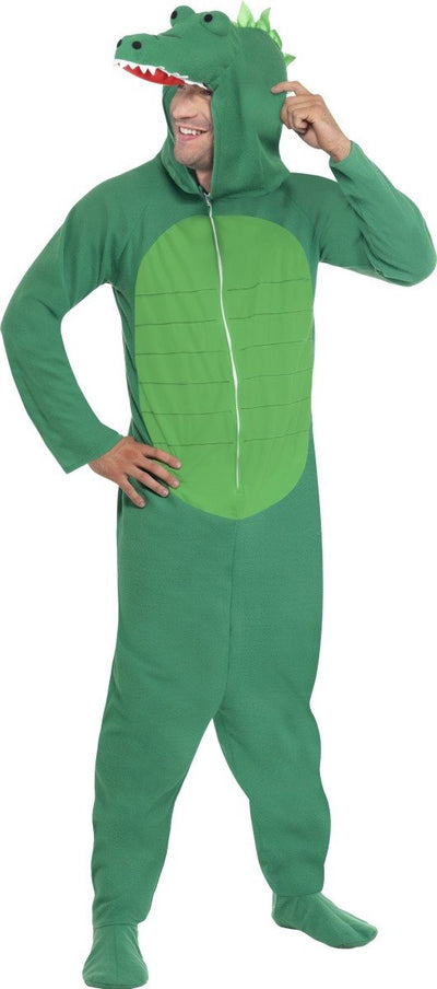 Costume de crocodile Smiffys | cache-couche | costume de crocodile - déguisement taille m