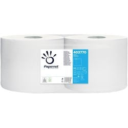 Papier de nettoyage papernet 403770 cellulose 2 couches blanc pack 2 pièces