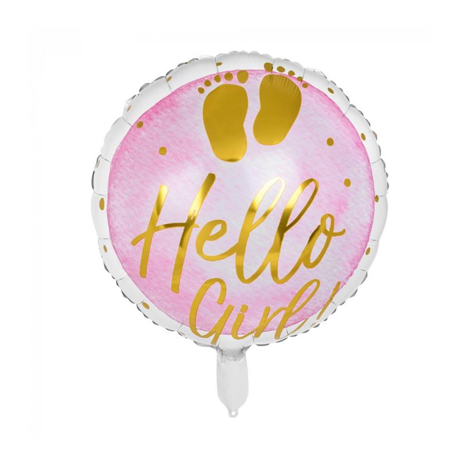 Ballon en aluminium Boland bonjour ma fille ! ø45cm