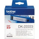 Étiquettes dk22223 brother 50mmx30,48mt blanc