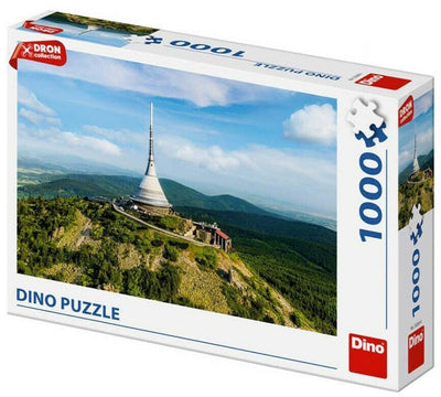 Dinotoys Dino Puzzle - JEachtěd la plus haute montagne de la République tchèque - 1000 pièces
