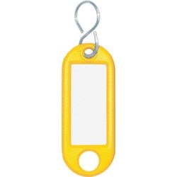 Porte-clés wedo jaune 10 pièces