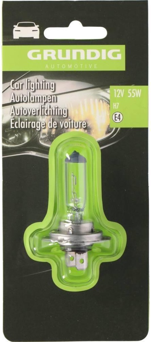 Grundig lampe de voiture h7 12v 55w – phare halogène – pour voiture – 1 pièce